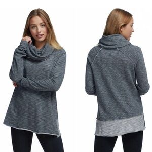 Free People Beach cotton Cocoon Women's Gray pullover